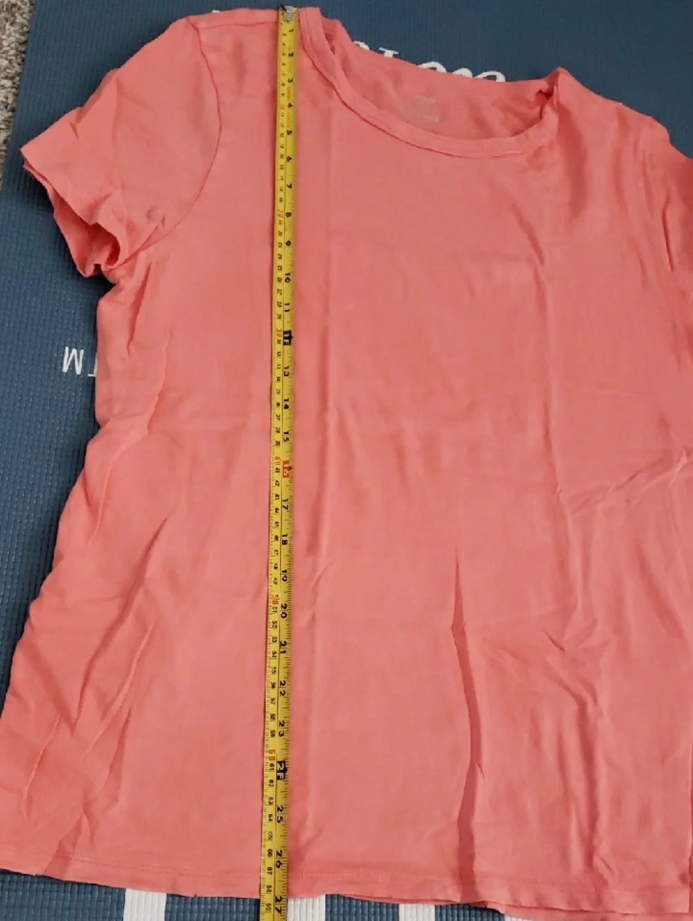 Aerie Cotton Tee Coral - Picture 5 of 7